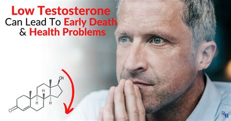 Low Testosterone Can Lead To Early Death And Health Problems Dr Sam