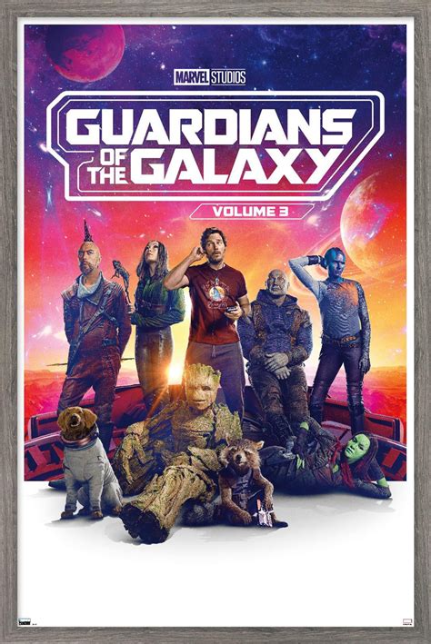 Marvel Guardians Of The Galaxy Vol 3 One Sheet Wall Poster 14 725 X
