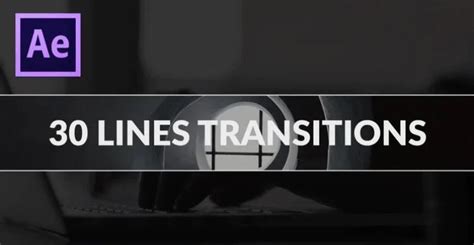 After Effect Video Transition Template Free