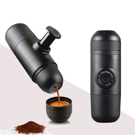 Manual Coffee Maker Mini Hand Pressure Portable Espresso Maker Coffee