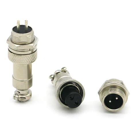 Electrical Equipment And Supplies 12mm 6 Pin Audio Aviation Plug