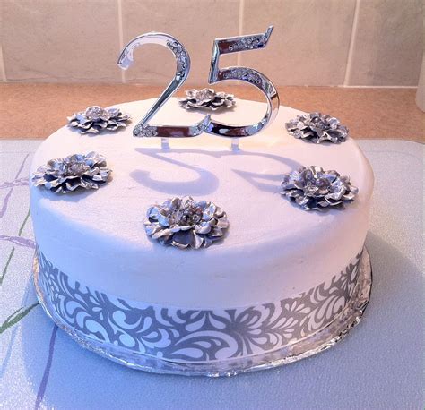 25th anniversary cake made for a customer 25 anniversary cake cake anniversary cake
