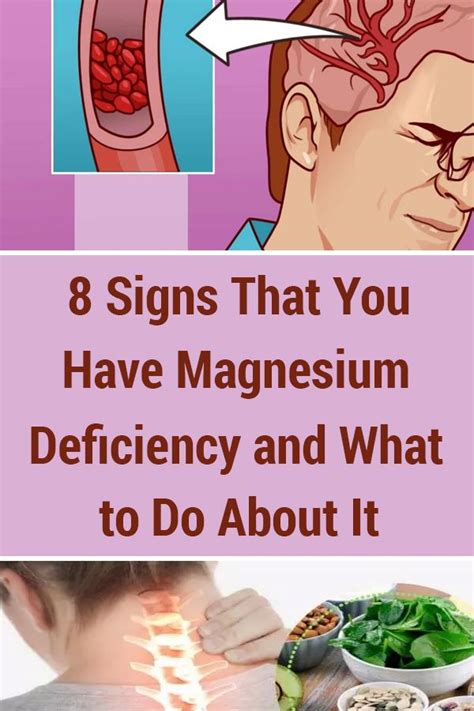 8 signs that you have magnesium deficiency and what to do about it magnesium deficiency