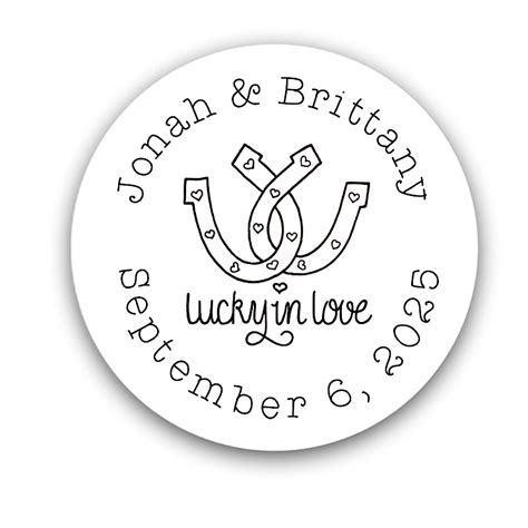 Personalized Wedding Favor Labels 20 Custom Stickers