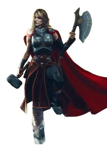 Thor Love And Thunder Jane Foster And Thor Png By Met