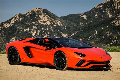 We Took The Lamborghini Aventador S Roadster For A Ride On Mulholland Drive
