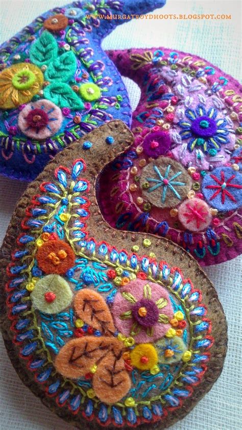 Free shipping with 10000+ designs. Love these puffy little embroidered paisley pillows | Crafty Stuff | Pinterest | Persian ...