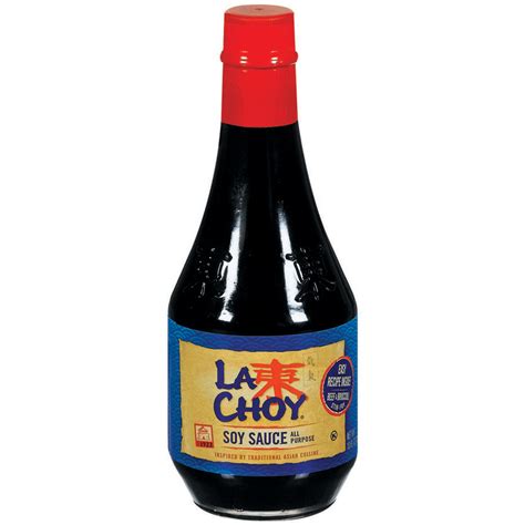 La Choy All Purpose Soy Sauce 10 Oz Glass Bottle La Comprita