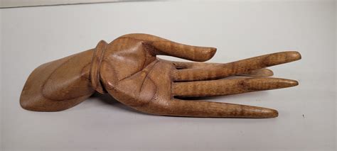 Wood Carved Hand Collectors Weekly