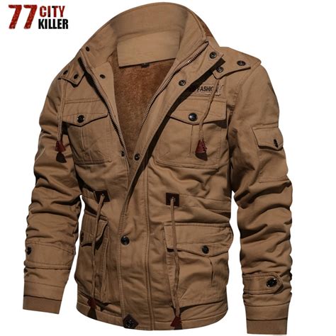 Brand Winter Fleece Jackets Men Plus Size M 4xl Windproof Military