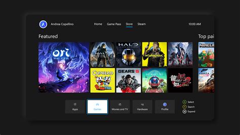 Xbox Ui Concept On Behance