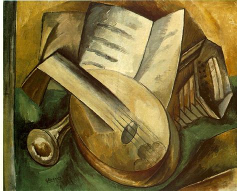Musical Instruments 1908 Georges Braque