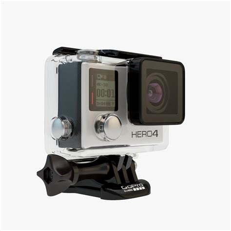 The best gopro for you might not be the latest and greatest. Go Pro Hero 4 3D model MAX OBJ FBX