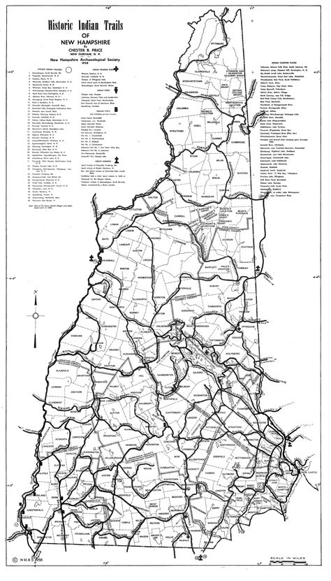 Map Of Southern Nh Towns
