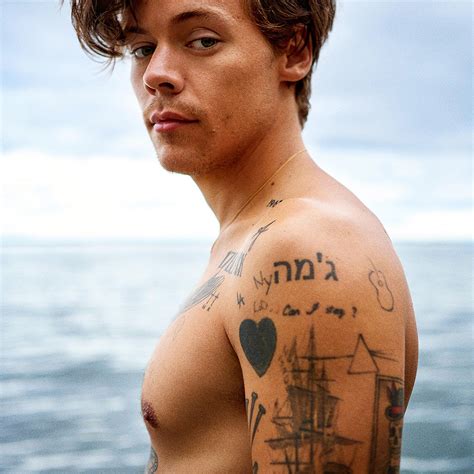 Harry Styles Heart Temporary Tattoo Sheet Of Temporary Tattoos