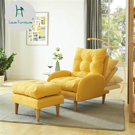 Louis Fashion Living Room Sofas Simple Lazy Chair Mini Tatami Balcony