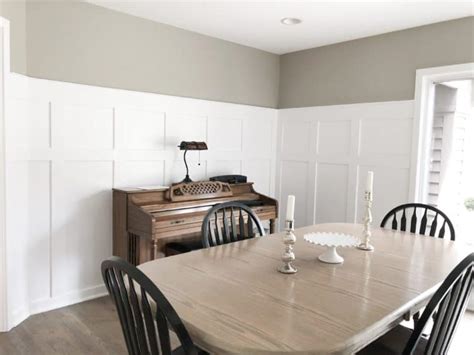 And our dining room looked like this when we closed on our home… we had just painted it! board and batten may be your easy choice. DIY Board and Batten: Part 2, The Dining Room