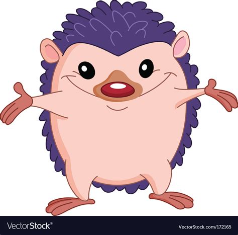 Hedgehog Royalty Free Vector Image Vectorstock