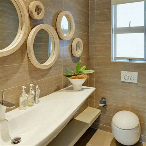 Banyo Dekorasyonu Aynalar Lavabo Unique Bathroom Design Bathroom Mirror Design Stone