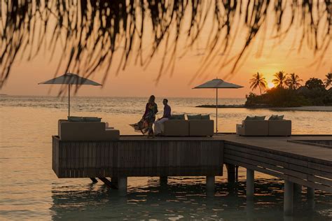 Sunset Bar Jetty At Four Seasons Resort Maldives At Kuda Huraa Best