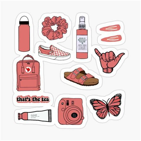 Pin By Lu On Stikers Preppy Stickers Cool Stickers Cute Stickers
