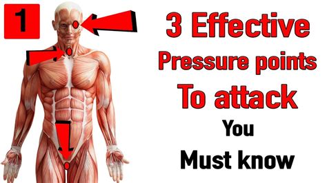 3 Effective Pressure Points To Attack You Must Know Youtube