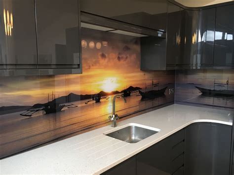 Personalised Kitchen Splashbacks Digitally Printed Kent