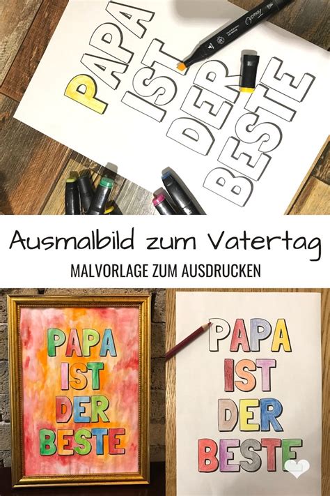 Malvorlagen geburtstag papa die besten ideen f 252 r ausmalbilder geburtstag papa beste. Malvorlage "Papa ist der Beste" zum Ausdrucken & Ausmalen