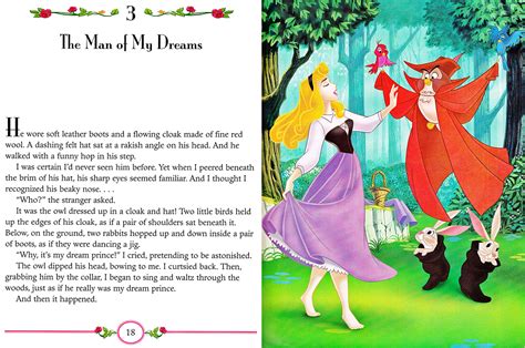 Walt Disney Book Scans Sleeping Beauty My Side Of The Story Princess Aurora Walt Disney