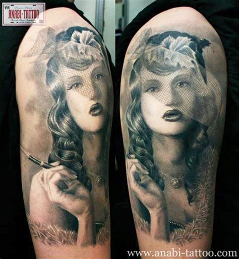 Tattoo Artist Anabi Tattoo Woman Tattoo Pin Up Tattoos Dream