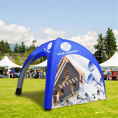 Custom Printed Inflatable Tent Side Wall Lush Banners
