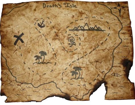 Pirate Treasure Map Treasure Maps Map Crafts Pirate Treasure Maps