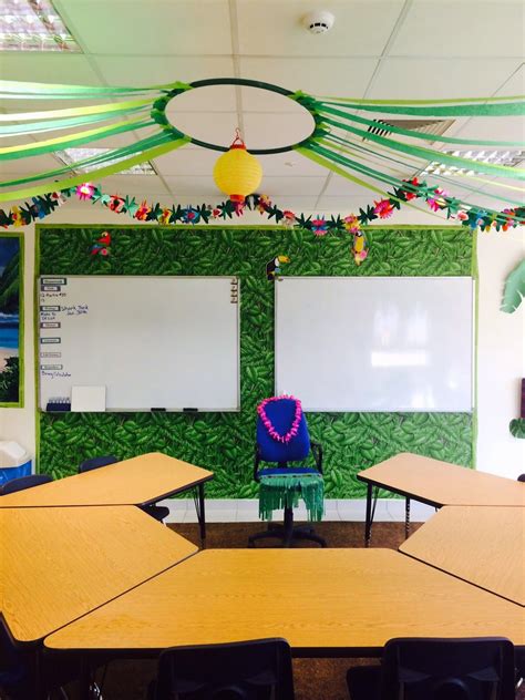 There are 1871 island themed decor for sale on etsy, and they cost 31,72 $ on average. The Charming Classroom | Rainforest classroom, Jungle ...