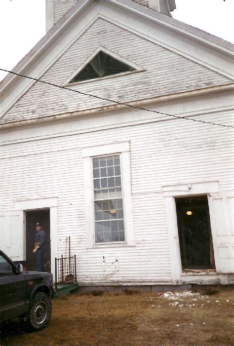 The History Of Cornerstone Baptist Church Of Exeter Maine