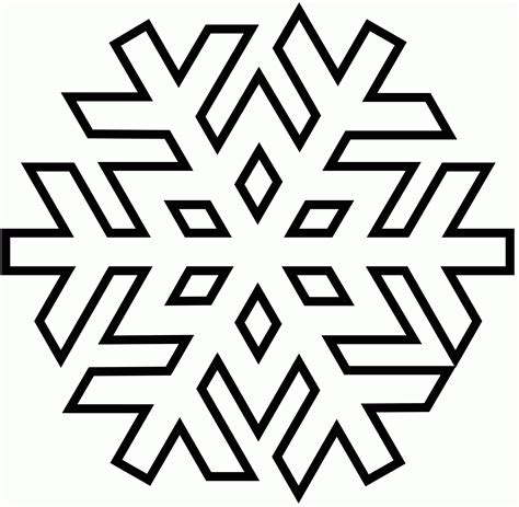 Free Printable Coloring Pages Snowflakes