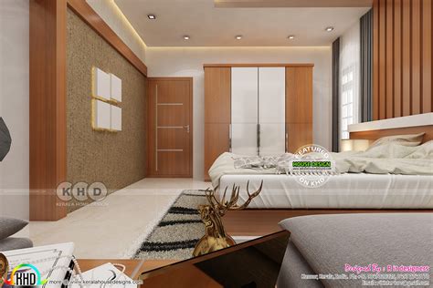 Master Bedroom Interiors By Rit Interior Kerala Home Design And Floor