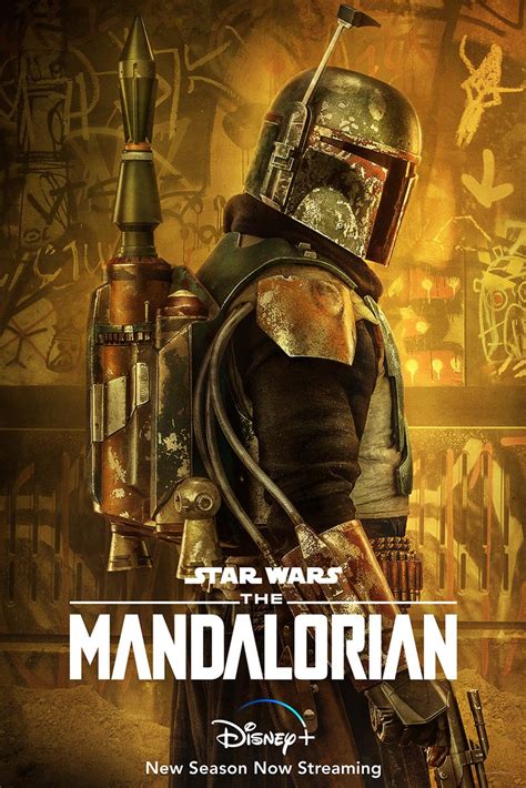 New Boba Fett Character Poster For The Mandalorian Season 2 R
