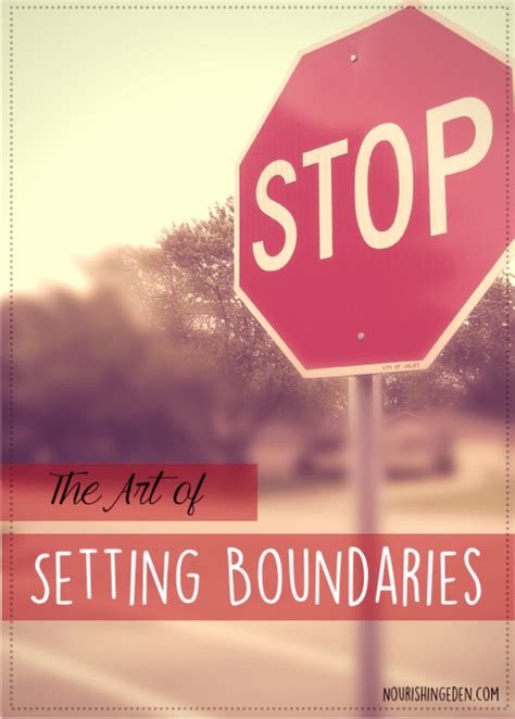 The Art Of Setting Boundaries Nourishing Eden