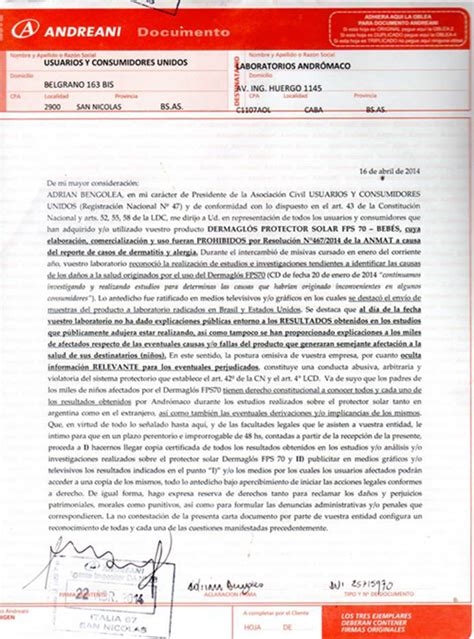 Modelo Carta Documento Intimacion Jubilacion Modelo De Informe