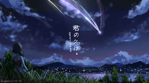 32 Wallpaper Anime 4k Kimi No Na Wa Tachi Wallpaper