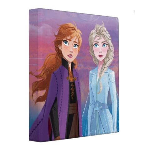 Frozen 2 Anna And Elsa A Journey Together 3 Ring Binder