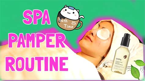 my spa pamper routine ~immy youtube