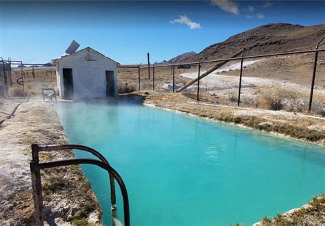 Warm Springs Nevada Hides An Aquamarine Warm Spring