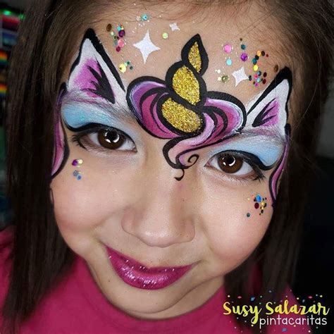 Pin By Léa On Face Paint Face Painting Unicorn Girl Face Painting