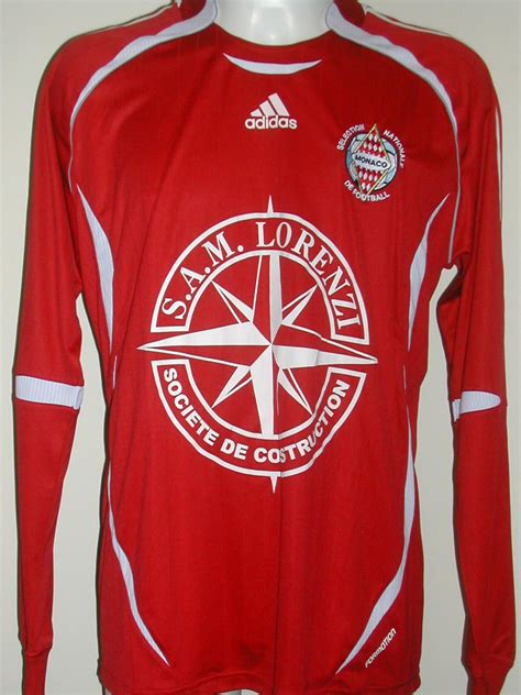 Monaco home and away football shirts (see all 2 products ). Monaco Extérieur Maillot de foot 2006 - 2008.