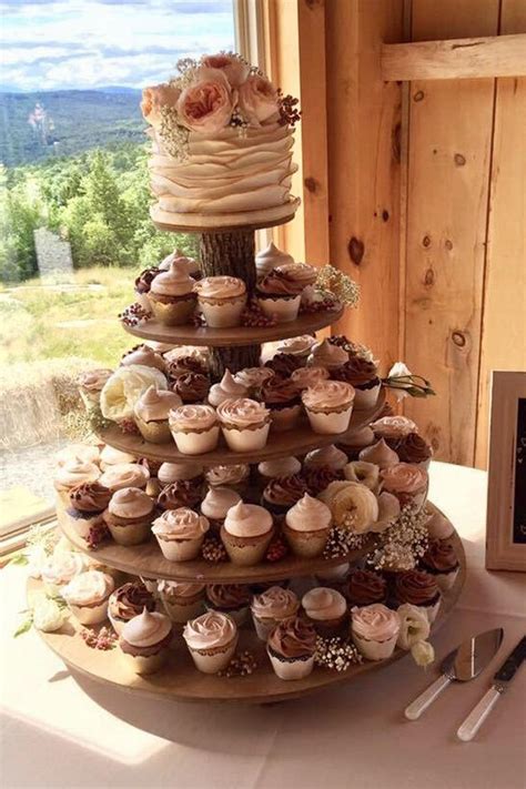 Rustic Cupcake Stand Convertible 45 Tier Tower Holder Etsy Rustic