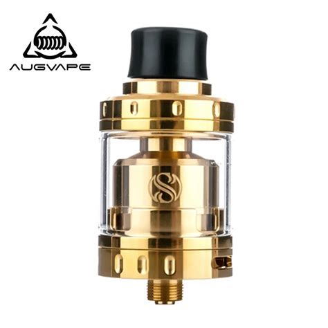 Augvape Merlin Mini Rta Atomizer Tank 2ml Capacity 24mm Diameter