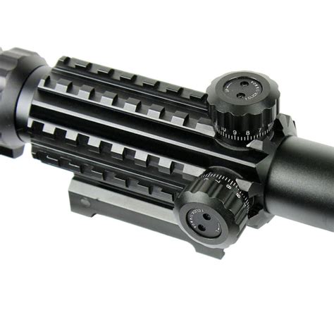 4 12x50 Tactical Rifle Scope Mil Dot With Holographic 4 Reticle Sight