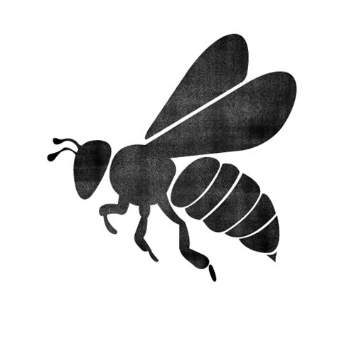 Bee Silhouette Png Free Logo Image