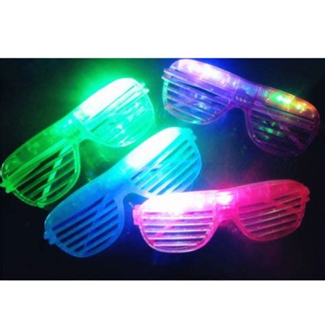 Novelty 10pcs Led Party Lighting Glasses Led Neon Glasses Cool For Xmas Birthday Halloween Party